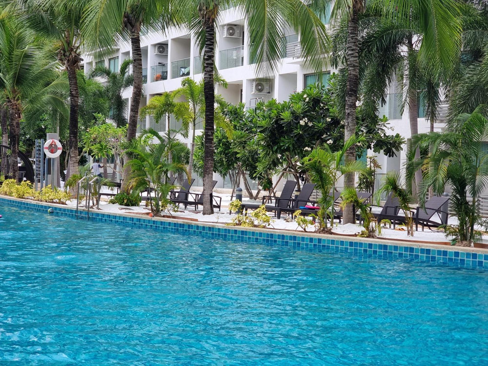 Laguna Beach Condo Resort 3 Maldives Pattaya Pool View ลากูน่า บีช คอนโด รีสอร์ต 3 พัทยา Jomtien Beach Exteriör bild