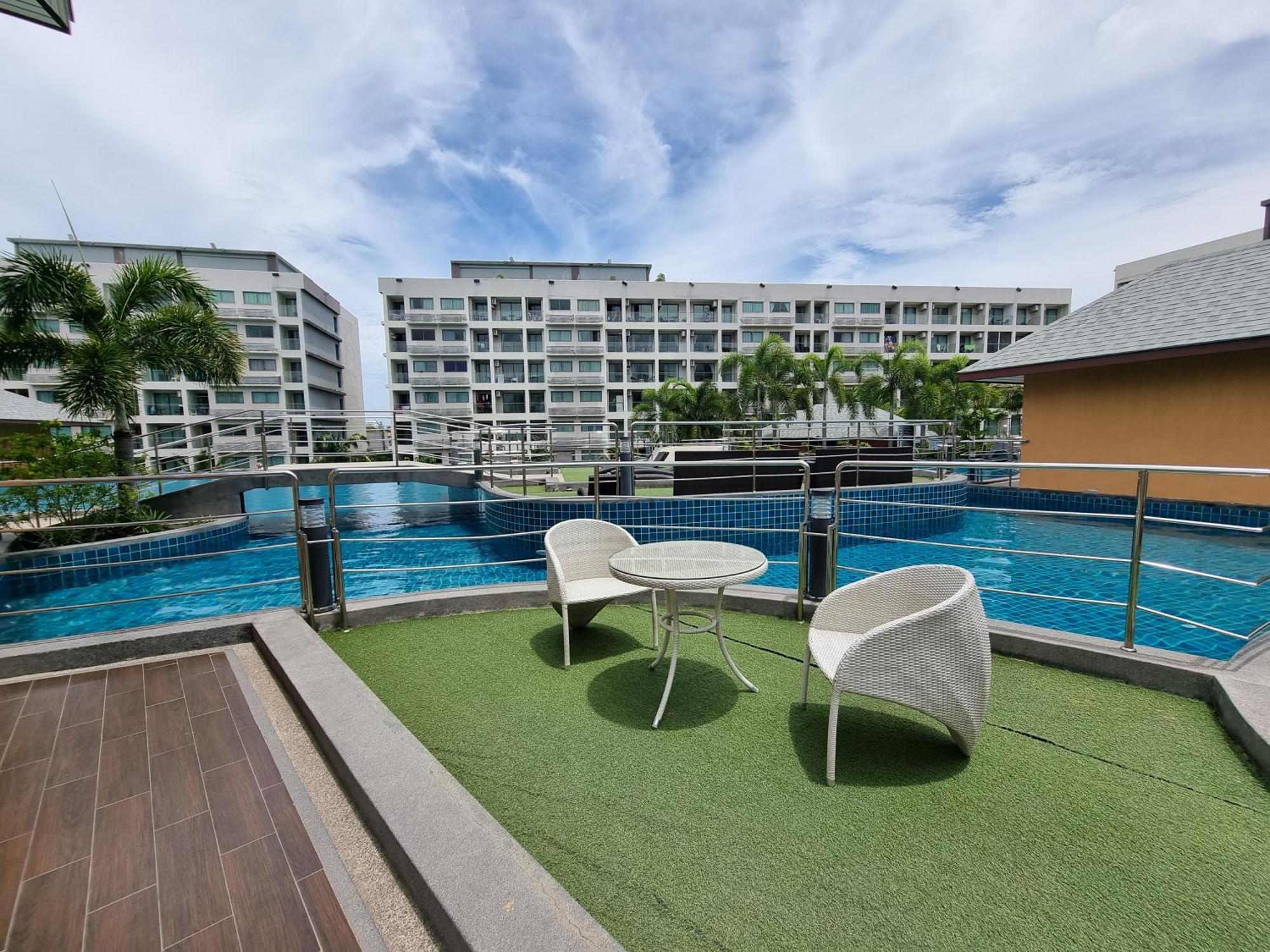 Laguna Beach Condo Resort 3 Maldives Pattaya Pool View ลากูน่า บีช คอนโด รีสอร์ต 3 พัทยา Jomtien Beach Exteriör bild